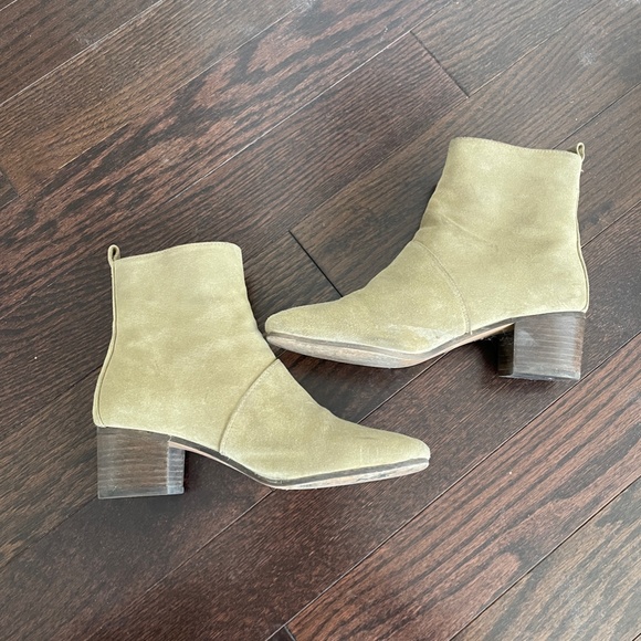 3 for $30 | Banana Republic Lydia Suede Booties - Picture 3 of 7
